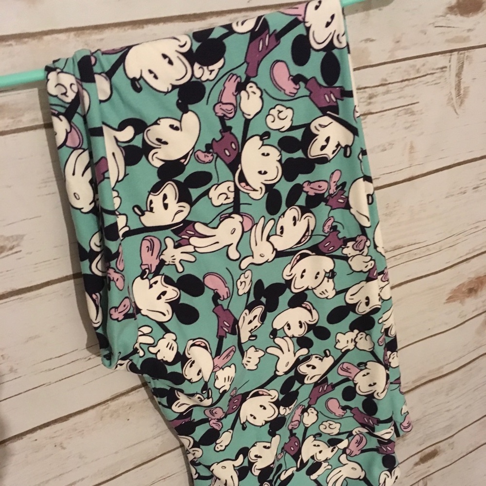 LuLaRoe Disney vintage Mickey Mouse tc Leggings